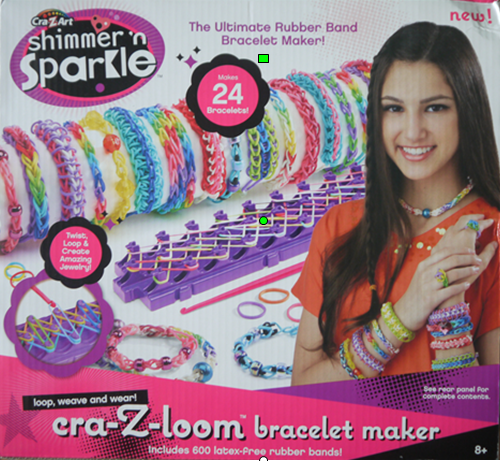 Cra-Z-Art-Shimmer-n-Sparkle Cra-z-loom-Bracelet-Maker from Character ...