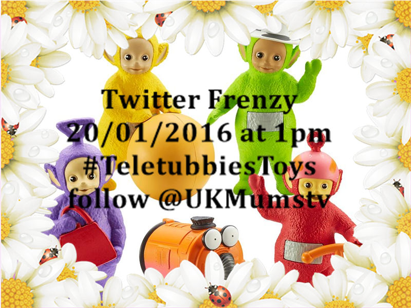 Are you joining the TeletubbiesToys Twitter Frenzy on 20/01 at 1pm