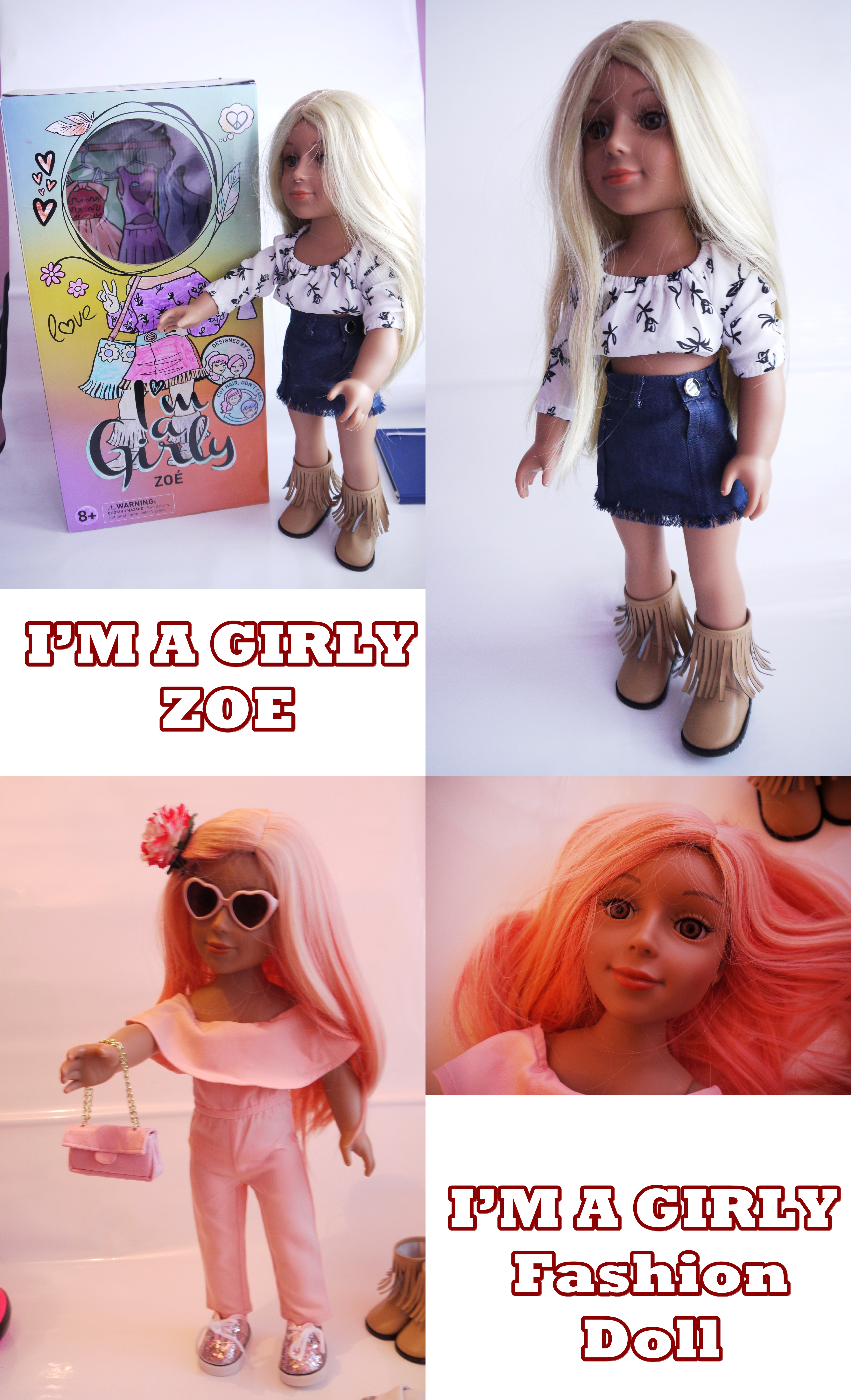 I'M A GIRLY Fashion Doll – Review – Mummy and the Cuties